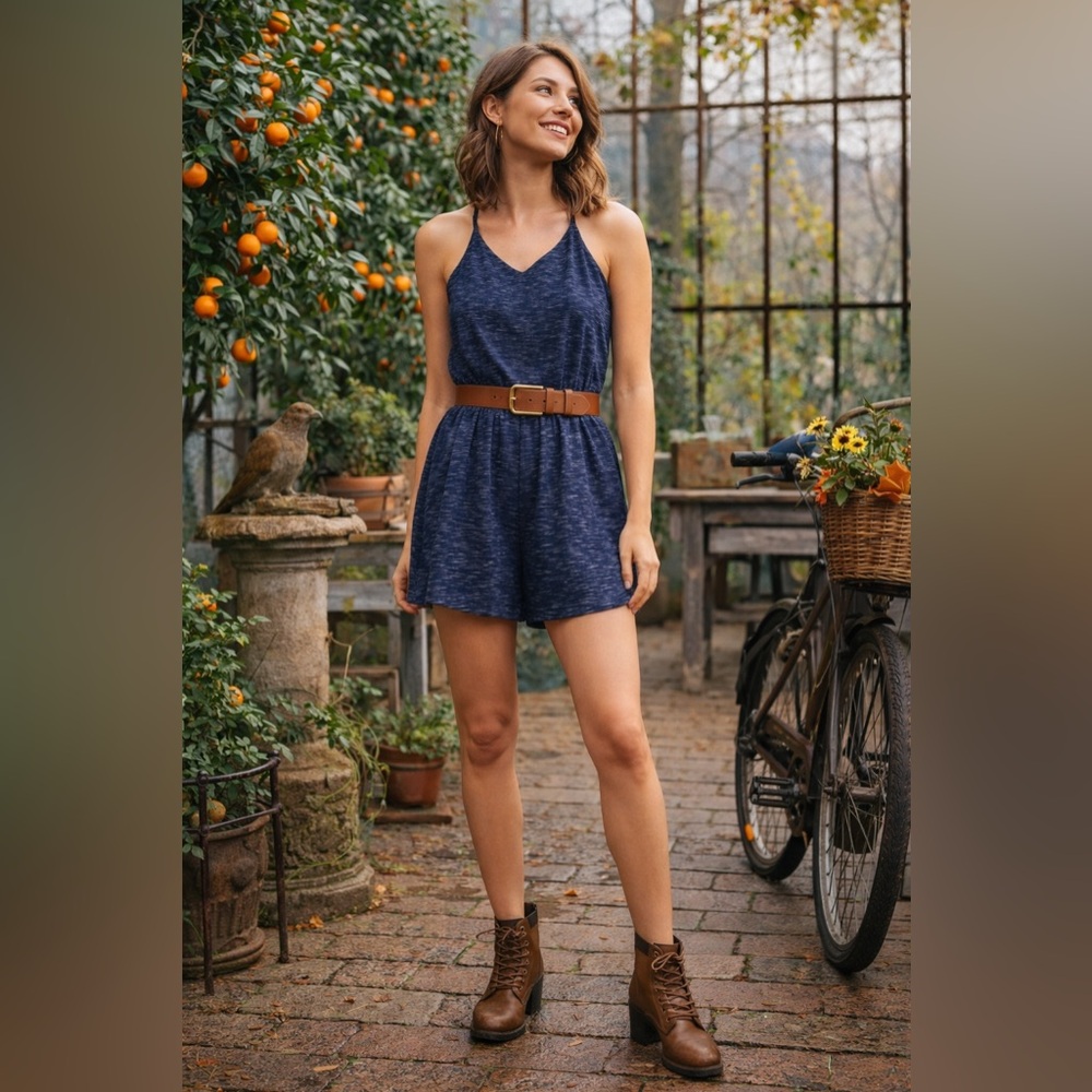 GAP Navy Blue Women's Romper